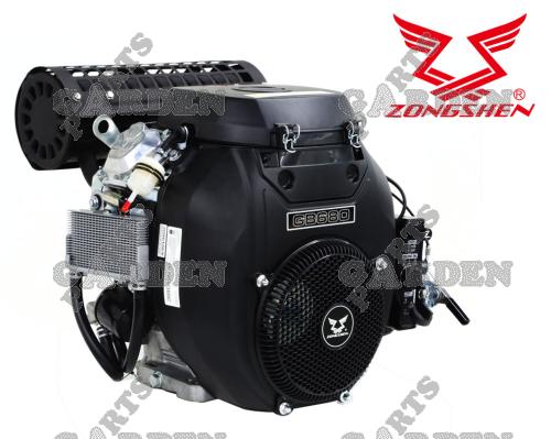 # MOTOR ZONGSHEN GB680 680cc 22 TWIN horizontální hřídel 25.4mm (bez možnosti dalších slev) 